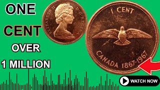 "Rare 1867-1967 Canadian Penny with Doubled Die Error:" Worth in Millions!