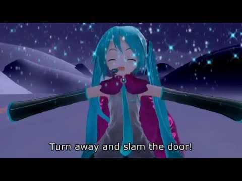 【初音ミク Hatsune Miku】 Let It Go (Piano Ver.) [MMD]【Idina Menzel cover】