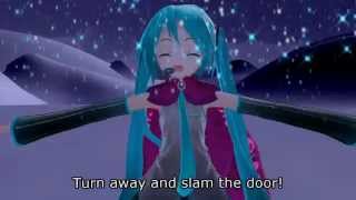 【初音ミク Hatsune Miku】 Let It Go (Piano Ver.) [MMD]【Idina Menzel cover】