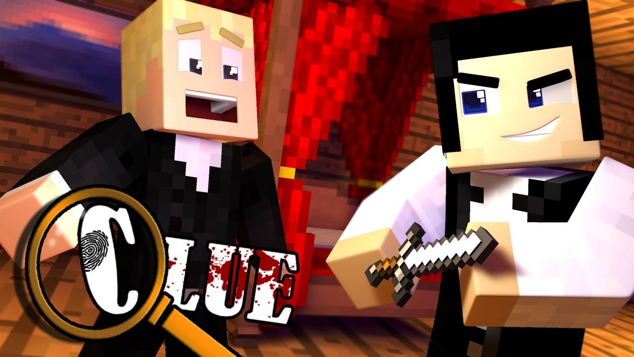 Minecraft Clue - 1920 MURDER IN THE MANSION! Part 1 | Minecraft Mystery Roleplay