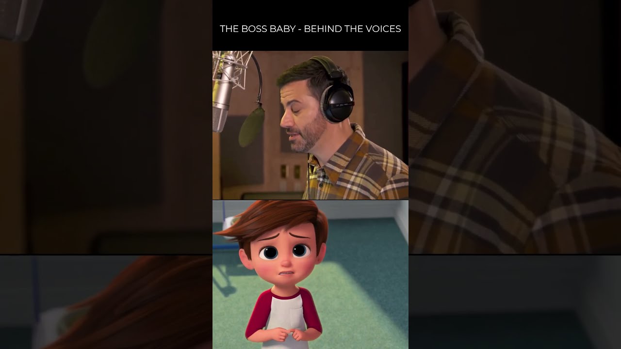 BEHIND THE VOICES   THE BOSS BABY  Shorts