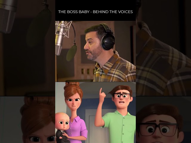 BEHIND THE VOICES - THE BOSS BABY #Shorts class=