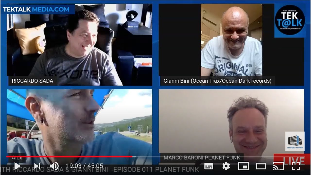 Music Talk 011 - 23/06/2020 - Guest: Planet Funk