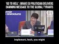 MEP Christine Anderson Delivers Damning Message