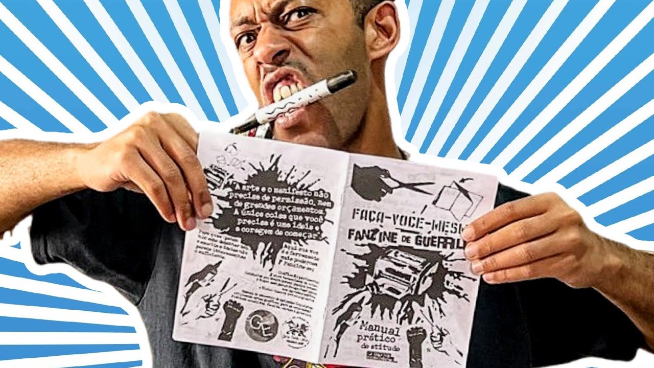 Aprenda Fazer Zine através deste Manual ✂️ - YouTube
