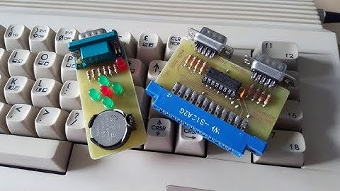 Commodore 64 Homemade 4 Player Interface & Joystick Tester