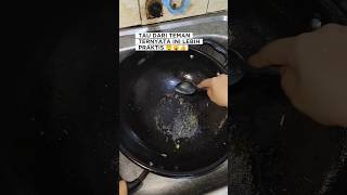 tips membersihkan wajan gosong #lifehacks #tipsandtricks