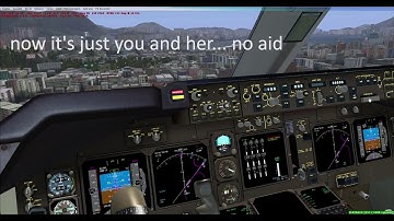 VHHX Kai Tak landing procedure rwy 13 PMDG 747 400 Airchina