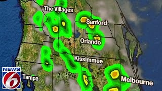 Risk of strong to severe storms in Central Florida