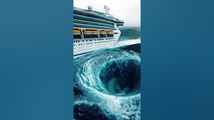 Cruise Ship vs Whirlpool: Can It Escape?! 🌪️