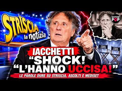 Video Iacchetti shock, parole durissime su Striscia: «È morta, lhanno uccisa»
