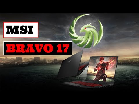 MSI Bravo 17 Gaming Laptop - AMD Ryzen 7 4000H Processor & Radeon RX 5500M Graphics Card