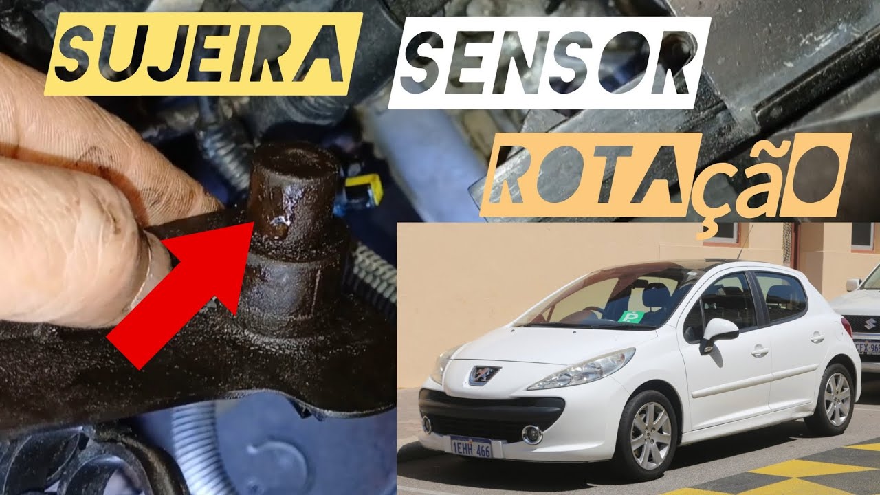 Sensor De ROTAÇÃO, Limpeza e Manutenção Peugeot 207 | EP-185