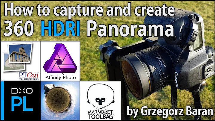 How to capture and create 360 HDRI Panorama - by G...