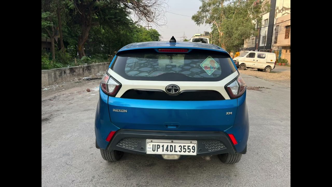Tata Nexon 2017 December month￼ first owner diesel engine manual well maintained next to car 🚙￼