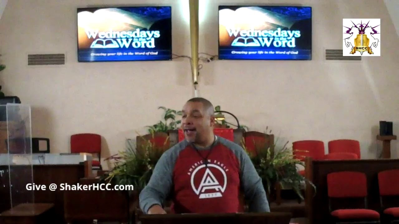 Live Wednesday Bible Study Shaker Heights Community Church YouTube