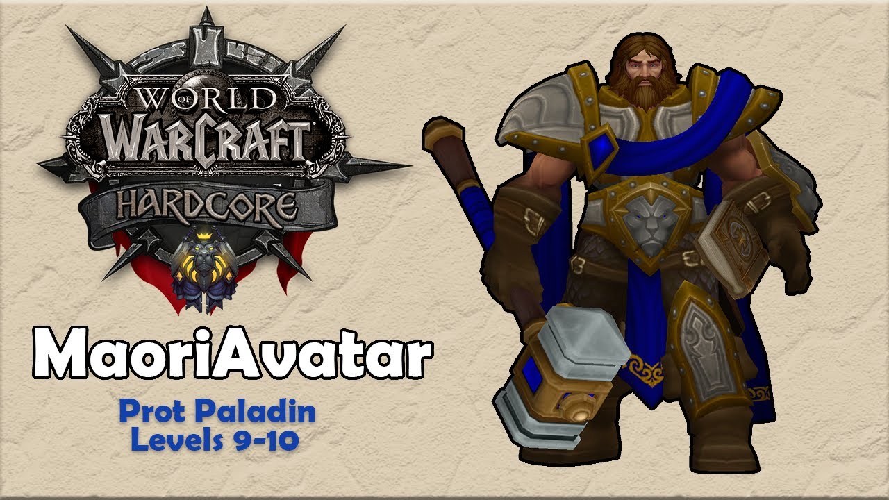 Ep 6: Classic Wow Harcore Challenge DEATH=DELETE 🗡️🛡️ Paladin - Ironmaori B