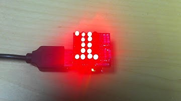 DigiSpark with a CharliePlex LED Shield