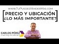 Venta Inmobiliaria. ¿Son el Precio y la Ubicación los Factores Más Importantes?