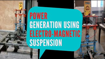 Power Generation Using Electromagnetic Suspension|Power Generating Shock Absorber
