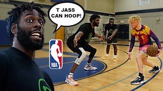 NBA Player was SHOCKED After My NBA WORKOUT...