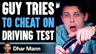 Guy Tries To CHEAT On DRIVING TEST - Dhar Mann Video Reviews