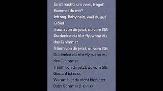 Baby b3ns - Baby Blizzard (lyrics)