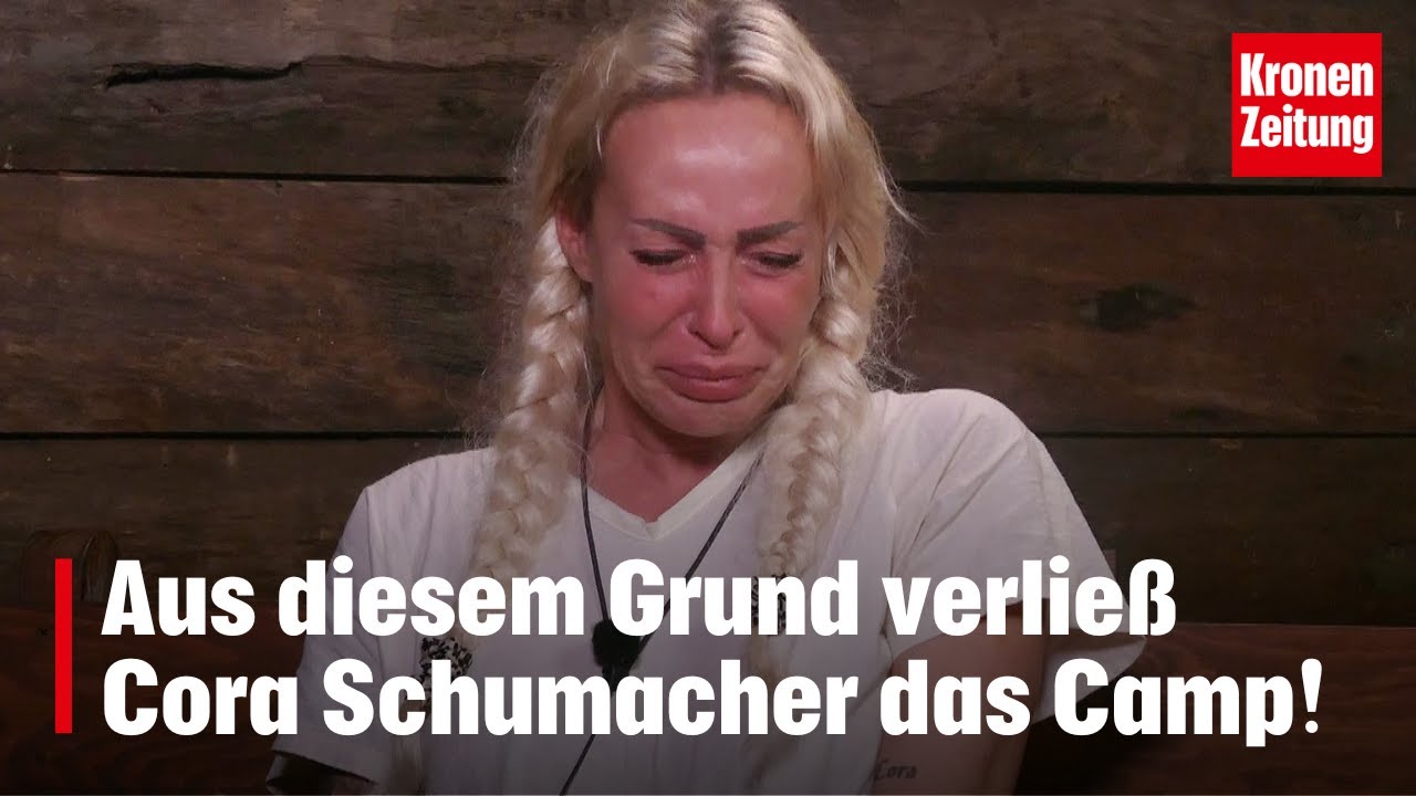 Aus diesem Grund verlie Cora Schumacher das Camp! | krone.tv NEWS