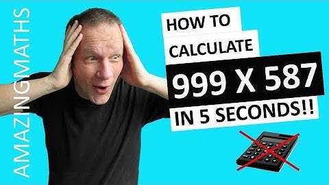 3. Fastest way to multiply with 9