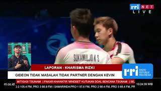 Marcus Gideon Tidak Masalah Jika Harus Berpisah dengan Kevin Sanjaya