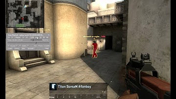 CS:GO Ace 1v5  (2vs5) P90 + AWP on DUST2