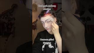 Trad Goth makeup tutorial #goth #tradgoth #gothmakeup