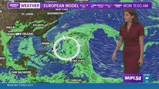 Sunday night tropics update: Two spots could develop soon