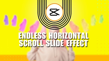 ❤ LEARN: Creating an Endless Horizontal Scroll Slide Effect in CAPCUT PC | Step-By-Step Guide