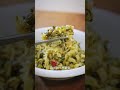 Fresh fragrant crispy and tender pickled mustard greens and beef fried rice The salty