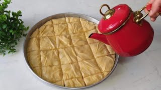 We've Been Struggling For Years Without Boiling ❗How To Make Water Pastry With Boiling Water