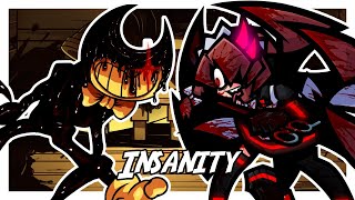 FNF Insanity but it's Bendy vs Scissors