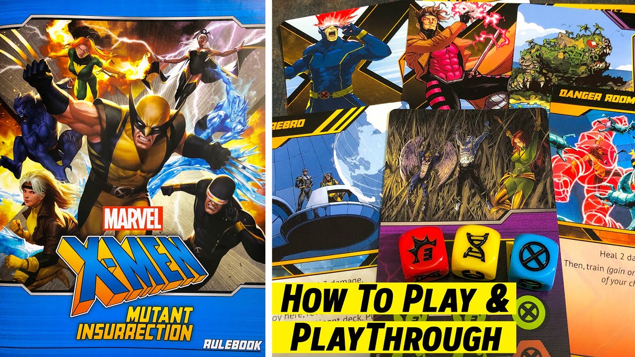 X-MEN MUTANT INSURRECTION: одиночное прохождение с подготовкой и основами игры