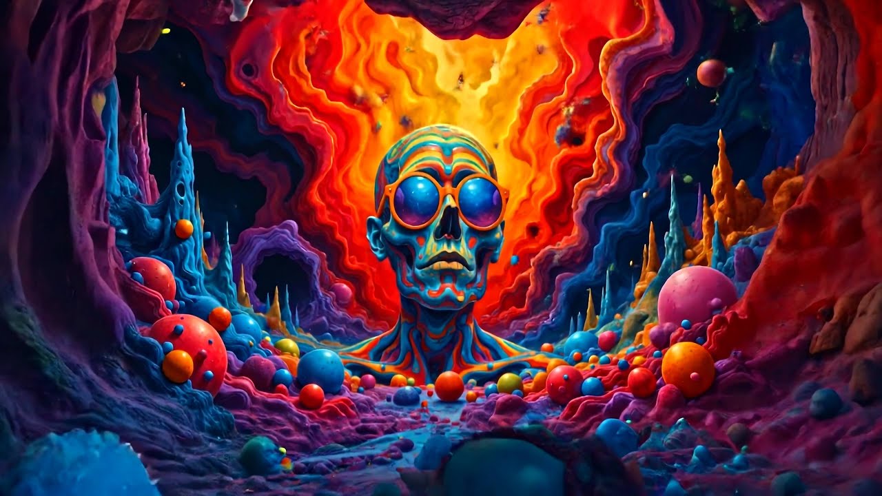🤯 Psychedelic Algorithmic Altered AI Animation 🤯 - YouTube