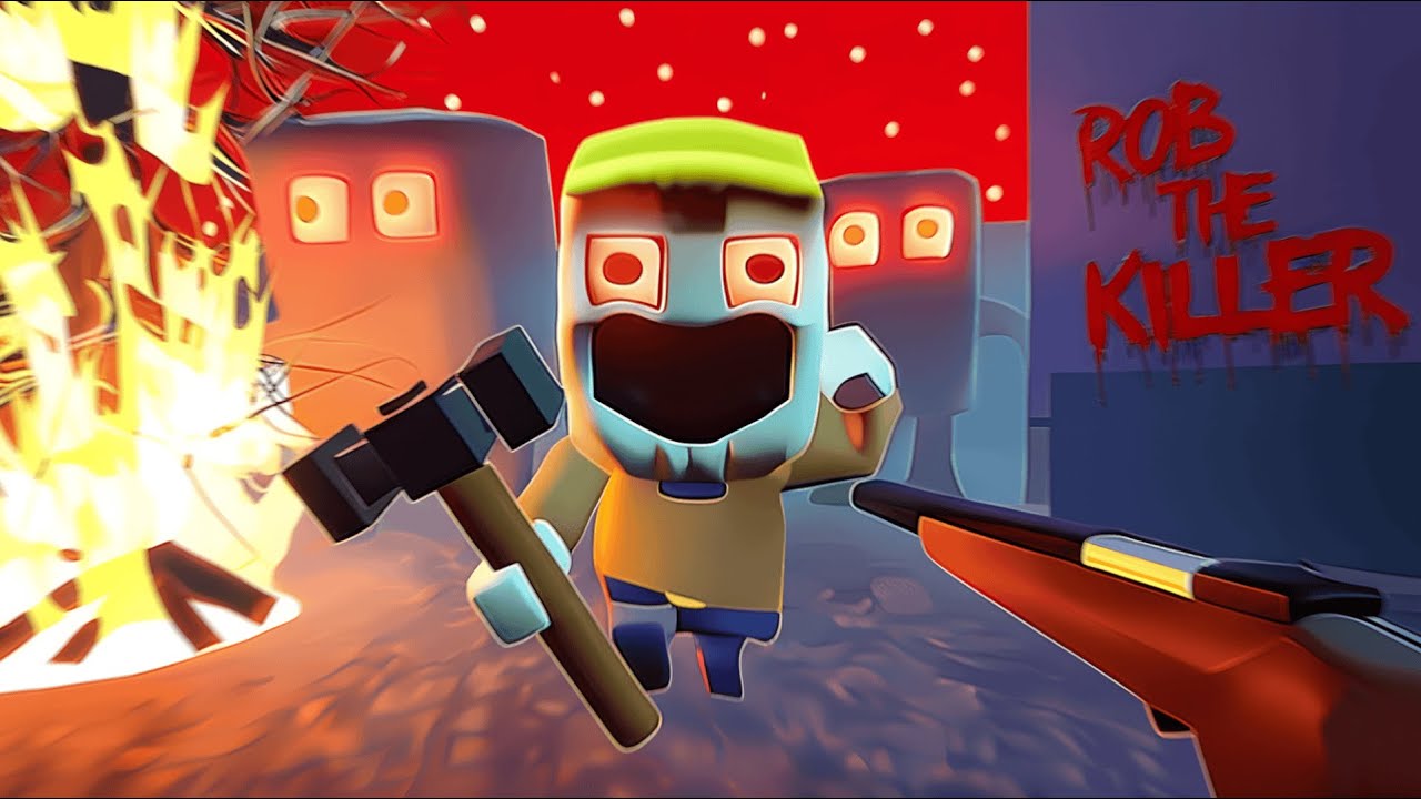 Rob The Killer - Full Gameplay (SHORT HORROR)