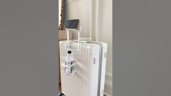The ultimate carry-on luggage 🤍👀 #amazonfinds #amazonmusthaves #amazonfavorites #travel #luggage