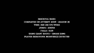 Jump King Immortal Babe+ Boots+Ring Area 1~7