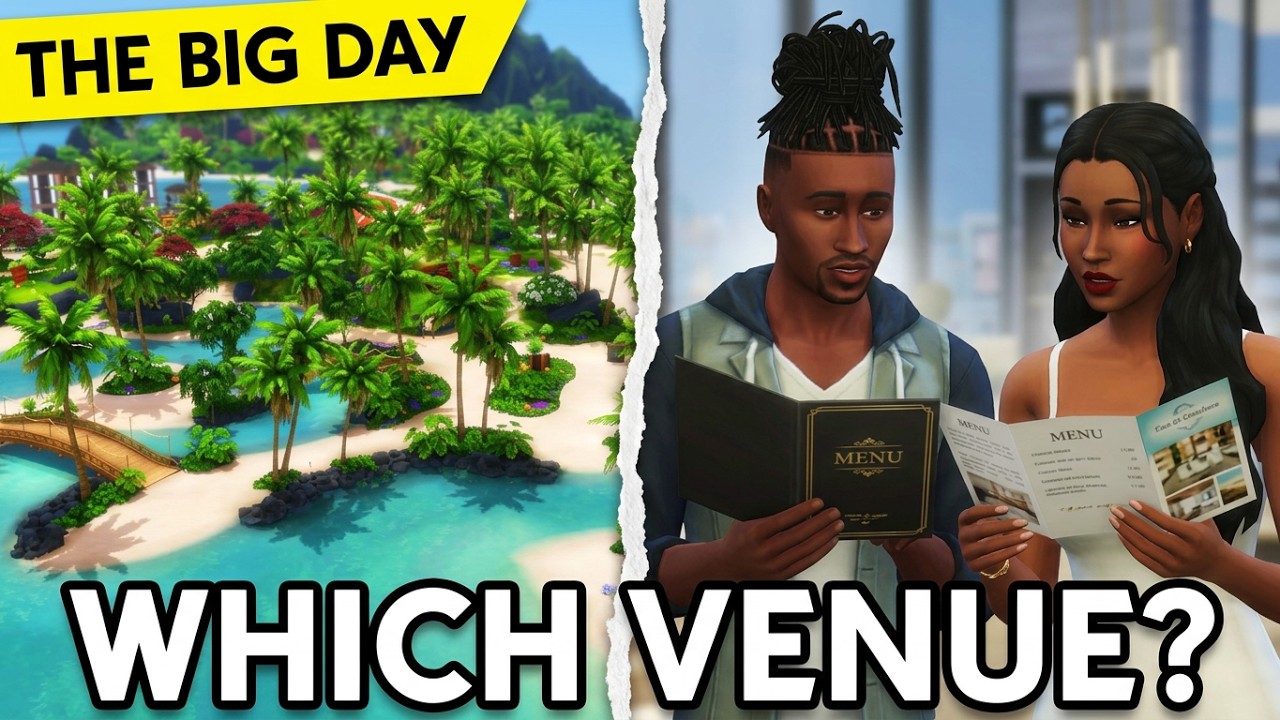 Tasting Delectable Cakes &amp; Exploring Dream Wedding Venues! | Sims 4 ...
