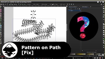 INKSCAPE: Fix | Pattern on path not working properly