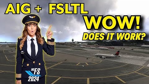 Best AI Traffic Setup for MSFS 2024! FSLTL + AIG Models Explained