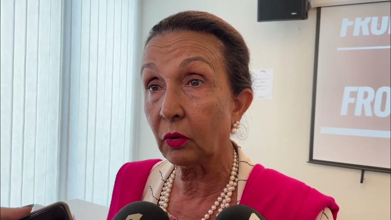 Huguette Bello "Nous sommes pour un accord global" YouTube
