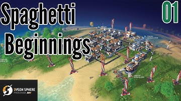 Dyson Sphere Program - Spaghetti Beginnings