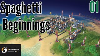 Dyson Sphere Program - Spaghetti Beginnings