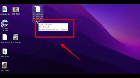 Cyber ransomware. How to decrypt .cyber files?