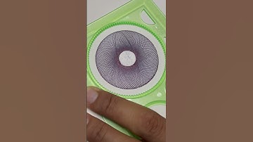 Let’s count the black circles together #spirograph #drawing #shorts